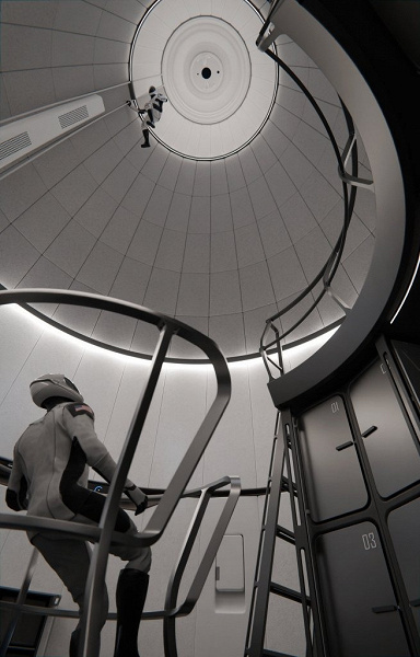 SpaceX показала интерьер лунного Starship — огромный корабль с необычно пустыми пространствами